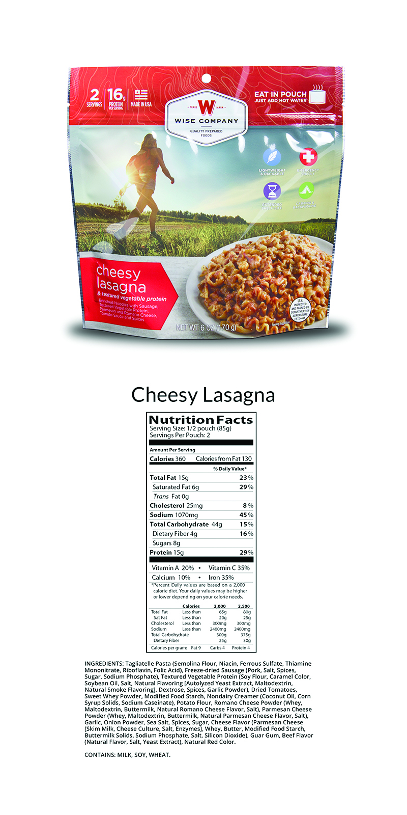 Cheesy Lasagna